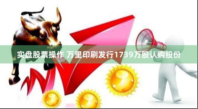 实盘股票操作 万里印刷发行1739万股认购股份